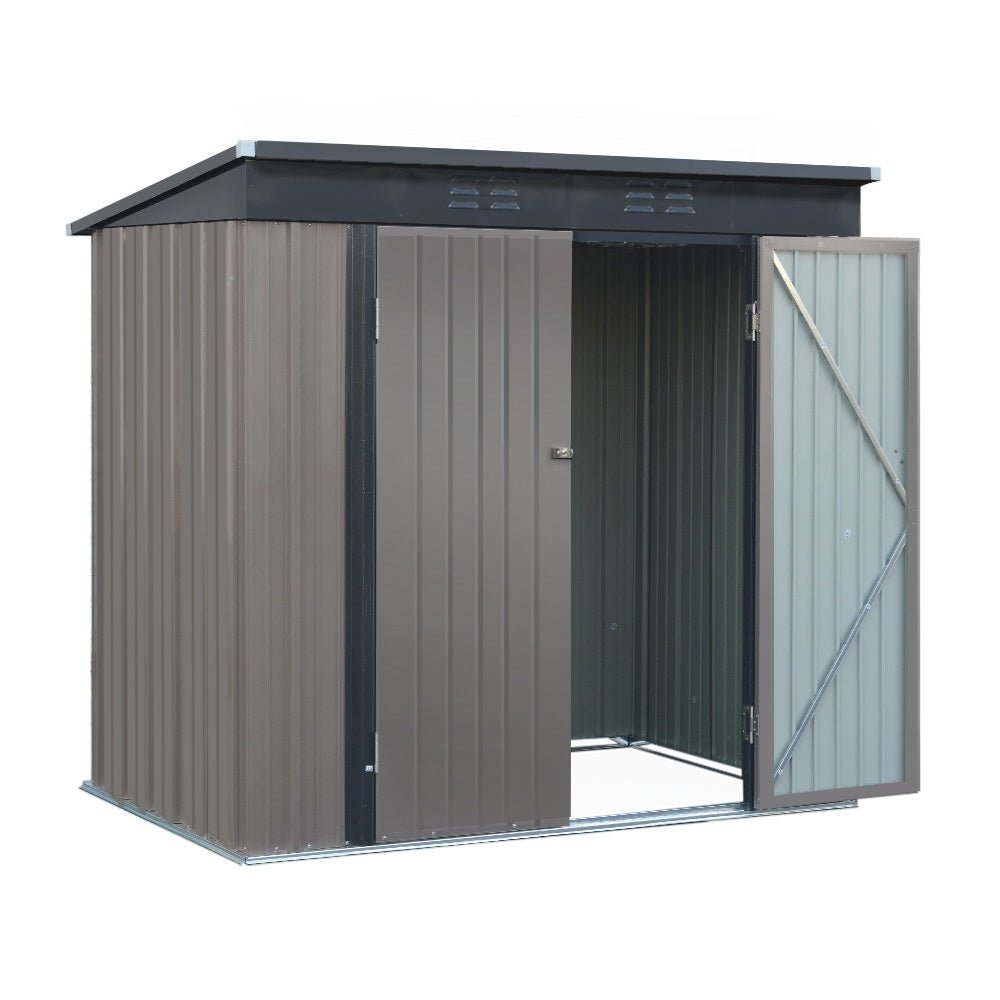 Giantz Garden Shed 1.95x1.31M Sheds Outdoor Storage Steel Workshop House Tool Double Door - Home & Garden > Storage - Rivercity House & Home Co. (ABN 18 642 972 209) - Affordable Modern Furniture Australia