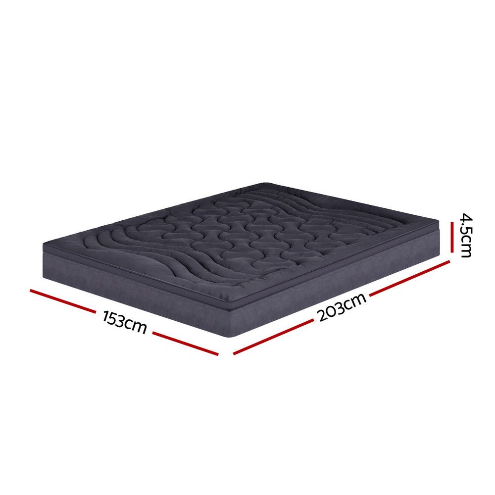 Microfibre 3-Zone Pillowtop Mattress Topper - Queen - Home & Garden > Bedding - Rivercity House & Home Co. (ABN 18 642 972 209) - Affordable Modern Furniture Australia