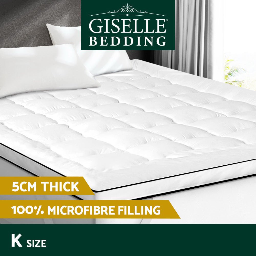 Mattress Topper Pillowtop - King - Home & Garden > Bedding - Rivercity House & Home Co. (ABN 18 642 972 209) - Affordable Modern Furniture Australia