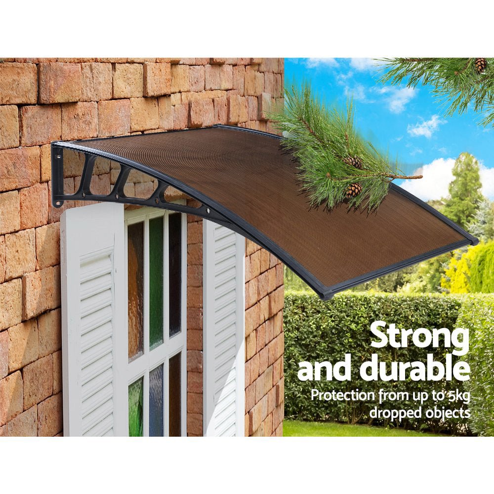 Window Door Awning Door Canopy Outdoor Patio Cover Shade 1.5mx3m DIY BR - Home & Garden > Shading - Rivercity House & Home Co. (ABN 18 642 972 209) - Affordable Modern Furniture Australia