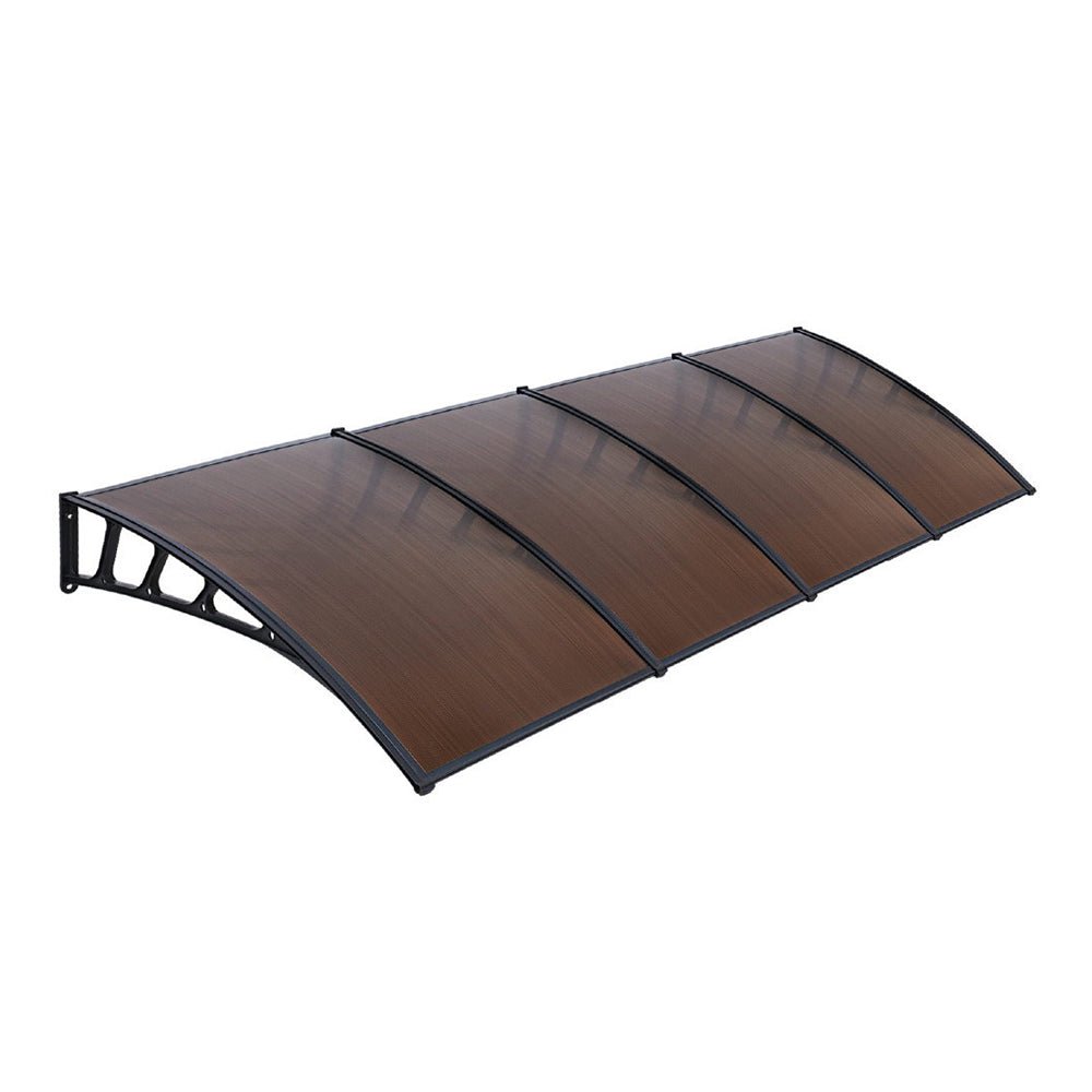 Window Door Awning Door Canopy Outdoor Patio Cover Shade 1.5mx4m DIY BR - Home & Garden > Shading - Rivercity House & Home Co. (ABN 18 642 972 209) - Affordable Modern Furniture Australia