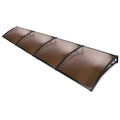 Window Door Awning Door Canopy Patio UV Sun Shield 1mx4m DIY BR