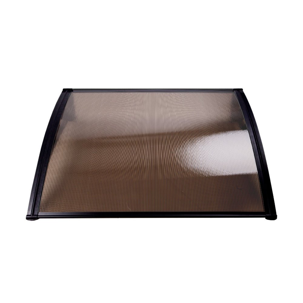 Window Door Awning Door Canopy Patio UV Sun Shield BROWN 1mx4m DIY - Home & Garden > Shading - Rivercity House & Home Co. (ABN 18 642 972 209) - Affordable Modern Furniture Australia