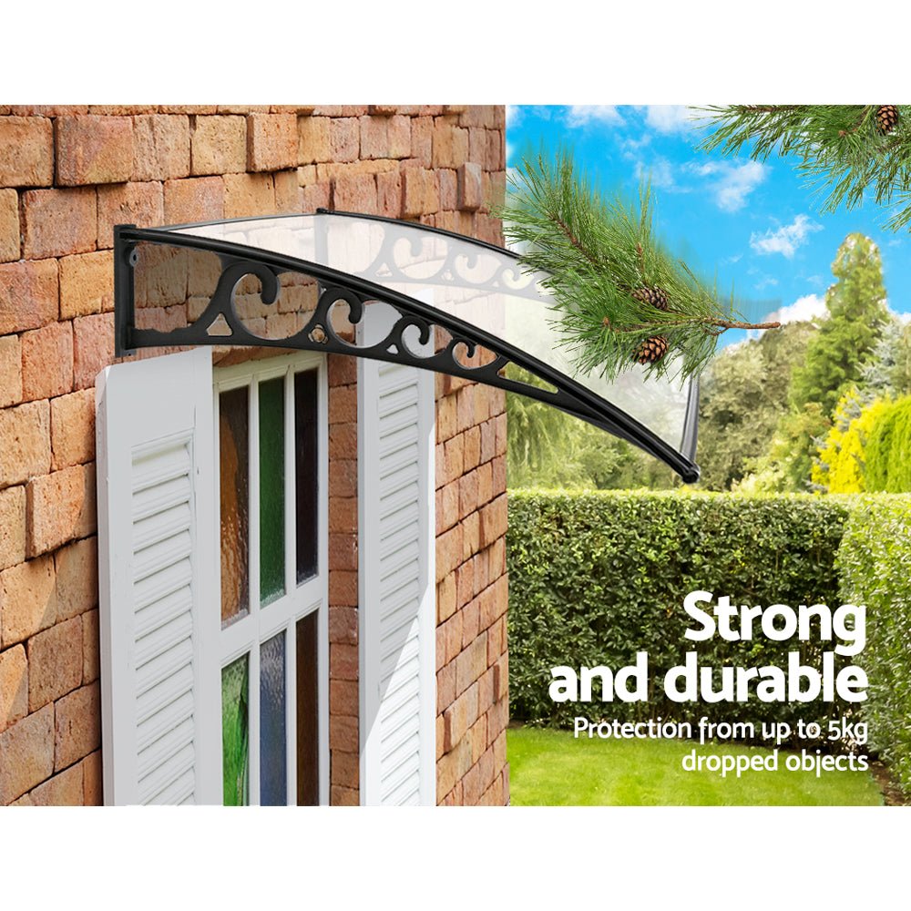 Window Door Awning Door Canopy Patio UV Sun Shield WHITE 1mx6m DIY - Home & Garden > Shading - Rivercity House & Home Co. (ABN 18 642 972 209) - Affordable Modern Furniture Australia