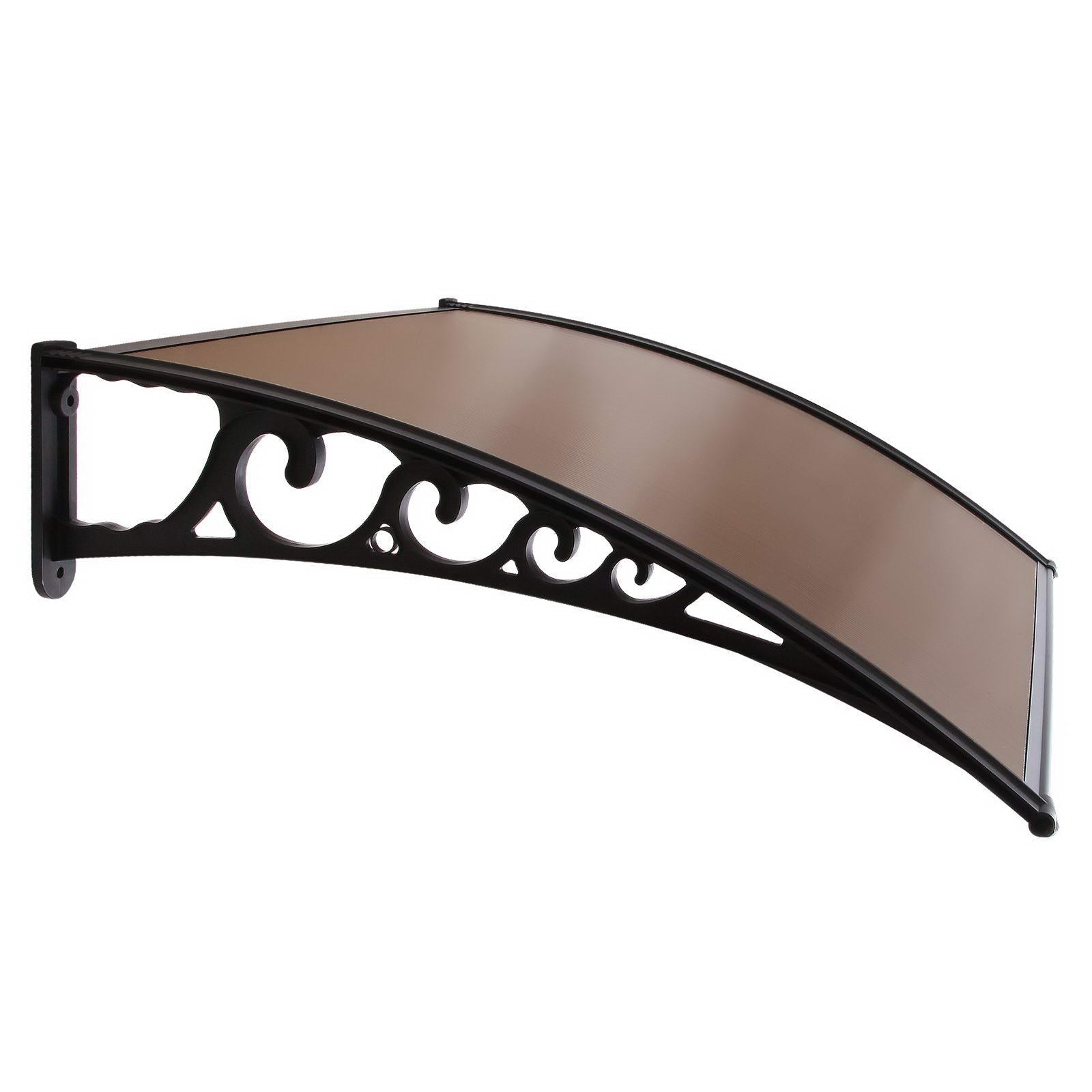 Window Door Awning Outdoor Door Canopy Patio Awning 1mx1.2m DIY Brown - Home & Garden > Shading - Rivercity House & Home Co. (ABN 18 642 972 209) - Affordable Modern Furniture Australia