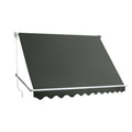 Window Fixed Pivot Arm Awning Patio Outdoor Blinds Retractable 2.8X2.1M