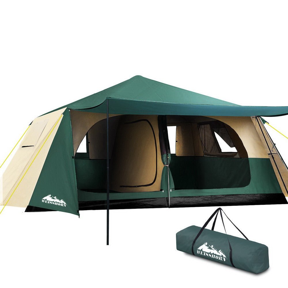 Instant Up Camping Tent 8 Person Pop up Tents Family Hiking Dome Camp - Outdoor > Camping - Rivercity House & Home Co. (ABN 18 642 972 209) - Affordable Modern Furniture Australia
