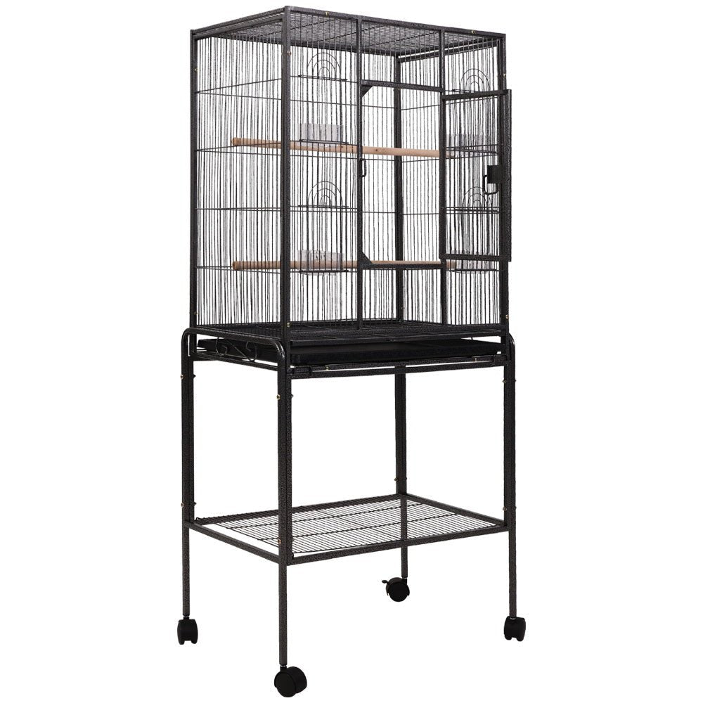 Bird Cage Pet Cages Aviary 144CM Large Travel Stand Budgie Parrot Toys - Pet Care > Bird - Rivercity House & Home Co. (ABN 18 642 972 209) - Affordable Modern Furniture Australia