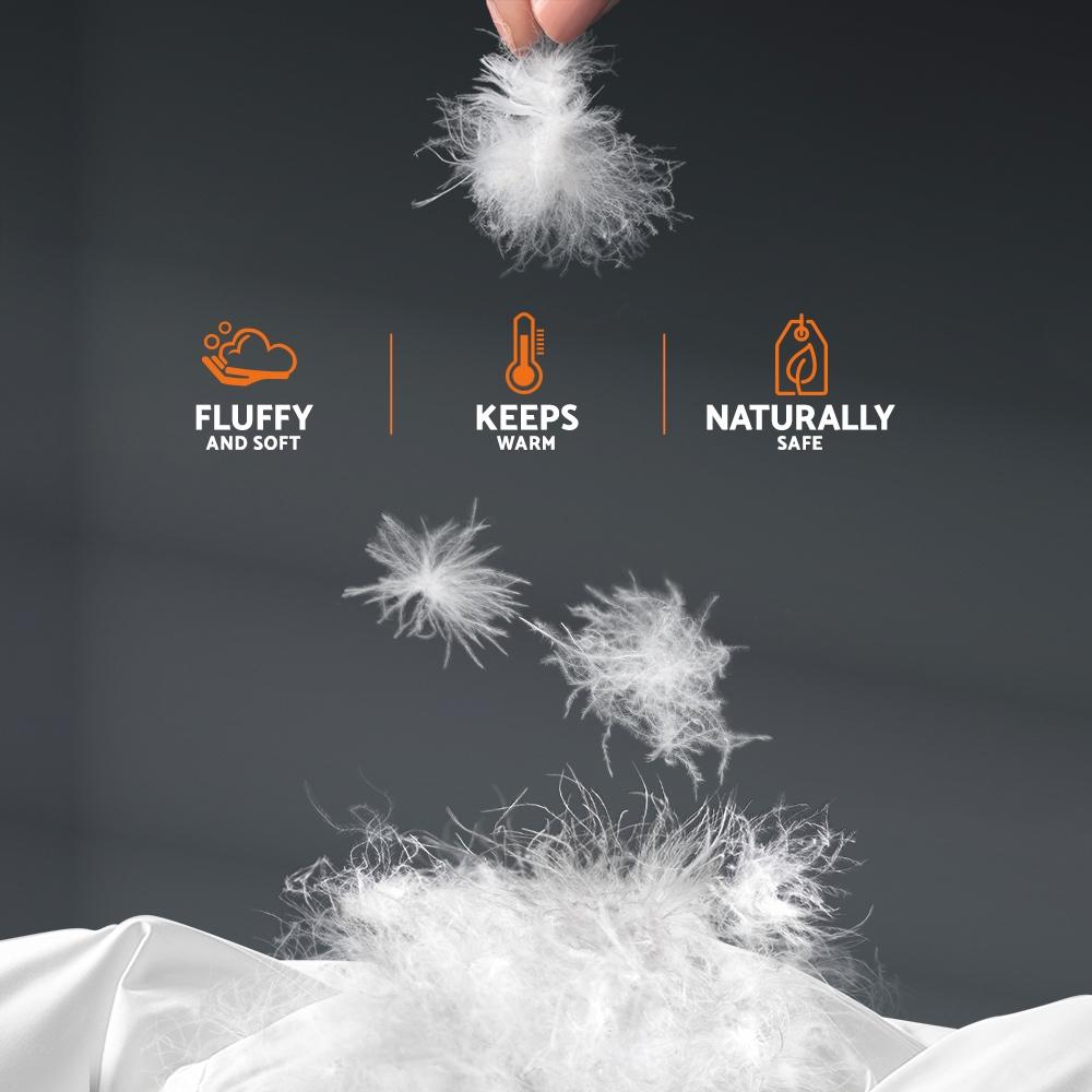 King Size Goose Down Quilt - Rivercity House & Home Co. (ABN 18 642 972 209) - Affordable Modern Furniture Australia