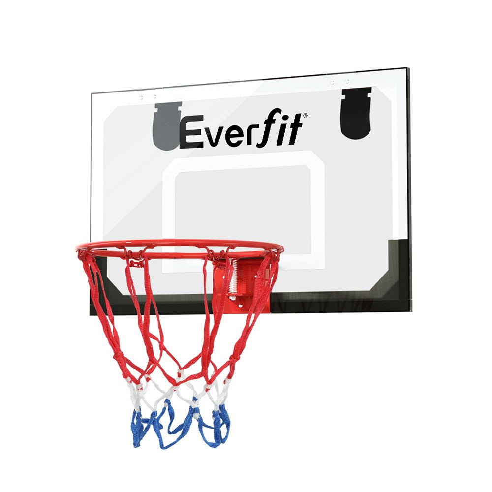 Mini Basketball Hoop Door Wall Mounted Kids Sport Backboard Indoor Black - Sports & Fitness > Basketball & Accessories - Rivercity House & Home Co. (ABN 18 642 972 209) - Affordable Modern Furniture Australia