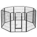 Pet Playpen Dog Playpen 40Inch 8 Panel Puppy Enclosure Fence Cage
