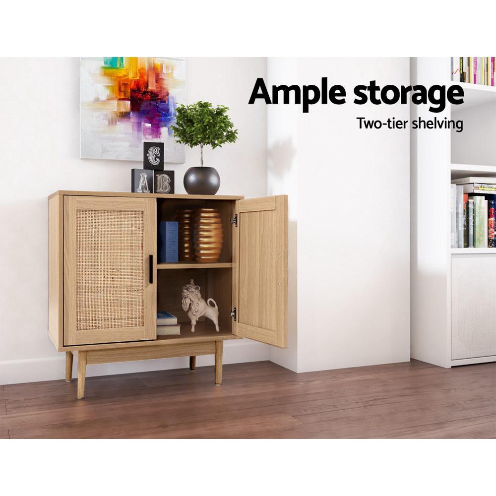 Rattan Living Package | 180CM TV Cabinet, Console Table with Drawers & Buffet Sideboard Cabinet - Furniture > Bedroom - Rivercity House & Home Co. (ABN 18 642 972 209) - Affordable Modern Furniture Australia