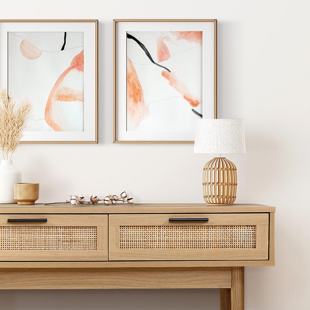 Rattan Living Package | 180CM TV Cabinet, Console Table with Drawers & Buffet Sideboard Cabinet - Furniture > Bedroom - Rivercity House & Home Co. (ABN 18 642 972 209) - Affordable Modern Furniture Australia