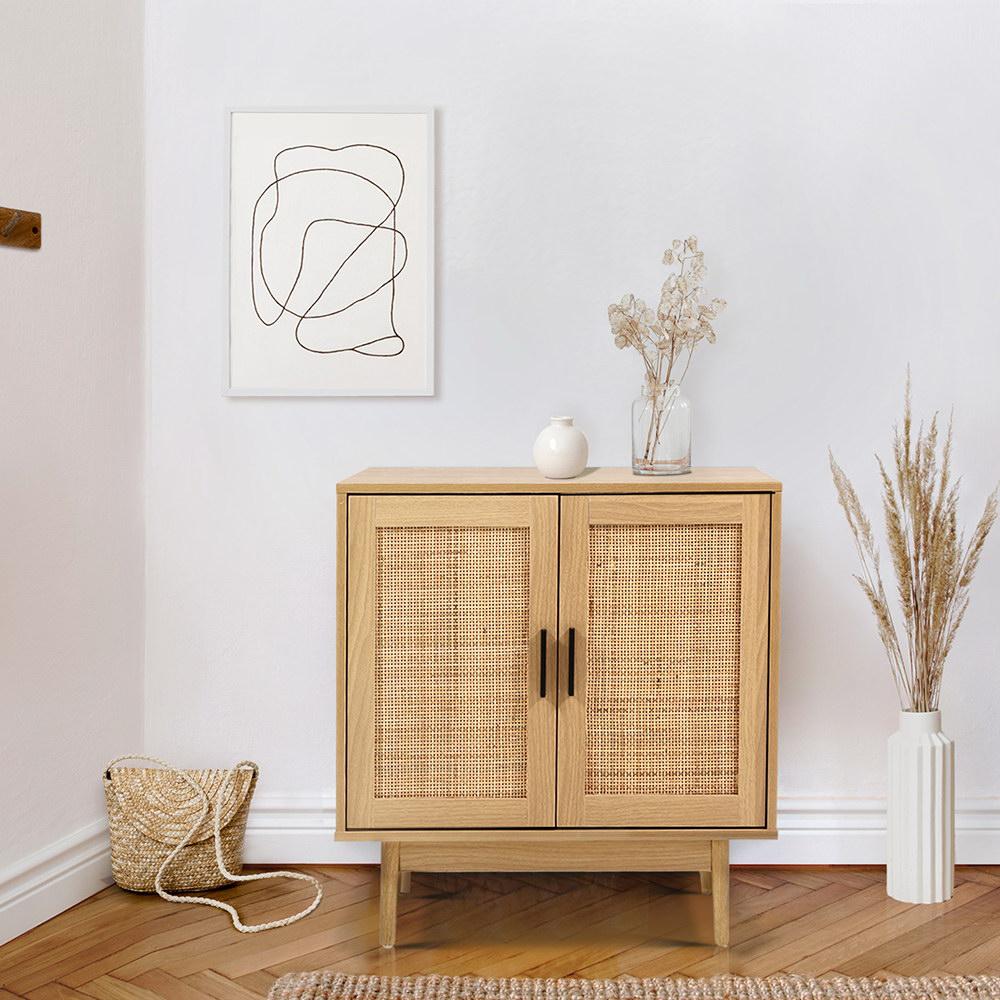 Rattan Living Package | 180CM TV Cabinet, Console Table with Drawers & Buffet Sideboard Cabinet - Furniture > Bedroom - Rivercity House & Home Co. (ABN 18 642 972 209) - Affordable Modern Furniture Australia