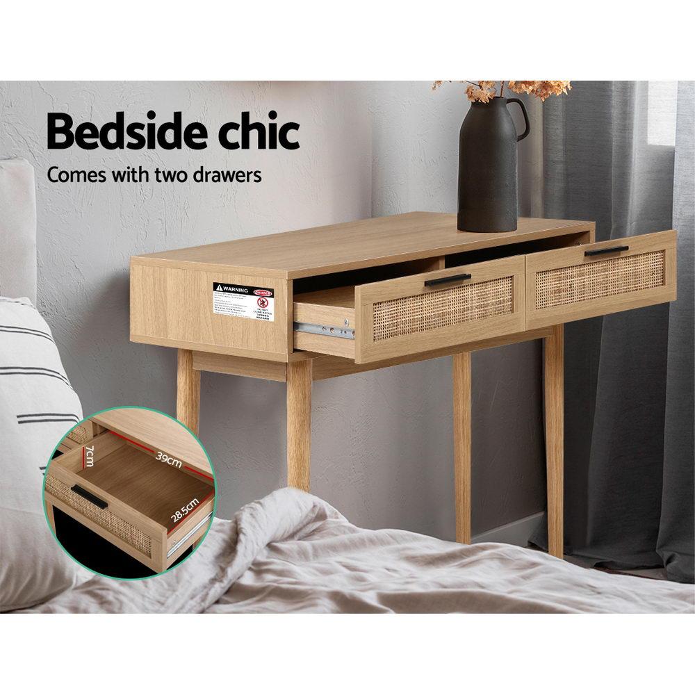 Rattan Living Package | 180CM TV Cabinet, Console Table with Drawers & Buffet Sideboard Cabinet - Furniture > Bedroom - Rivercity House & Home Co. (ABN 18 642 972 209) - Affordable Modern Furniture Australia