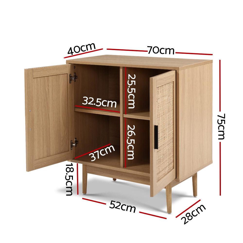 Rattan Living Package | 180CM TV Cabinet, Console Table with Drawers & Buffet Sideboard Cabinet - Furniture > Bedroom - Rivercity House & Home Co. (ABN 18 642 972 209) - Affordable Modern Furniture Australia