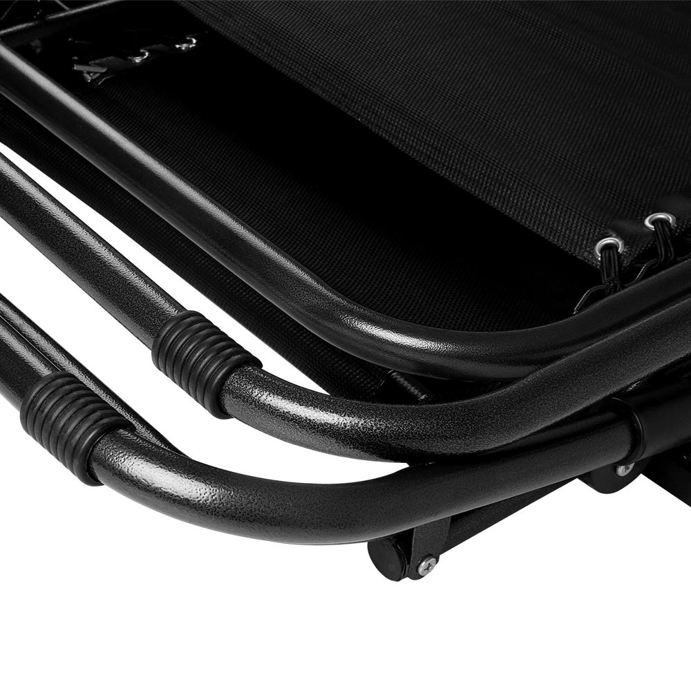 Zero Gravity Reclining Chairs Black (Twin Pack) - Rivercity House & Home Co. (ABN 18 642 972 209) - Affordable Modern Furniture Australia